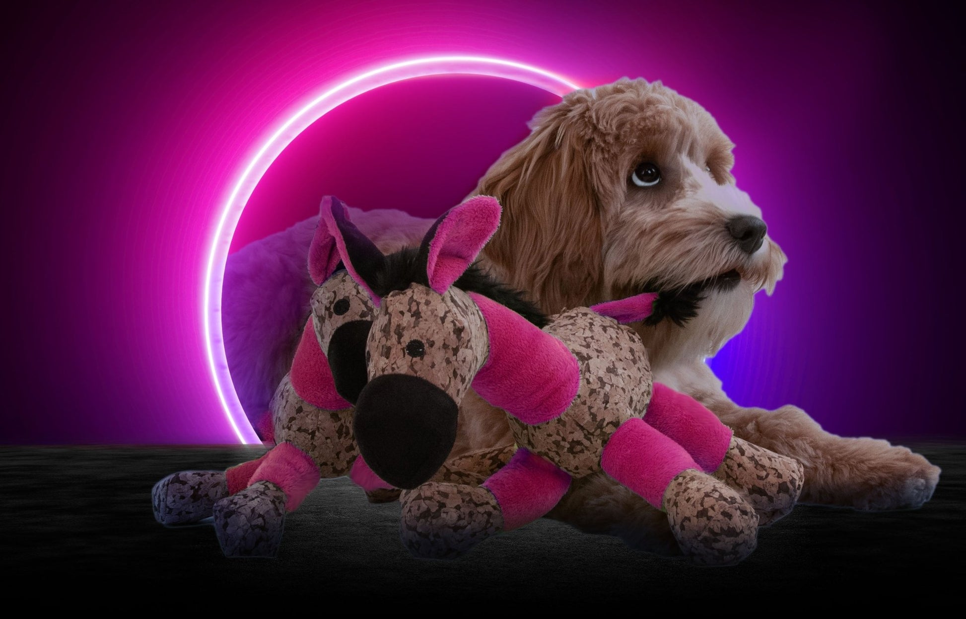 Retrodog Donkey Roze - all for animals