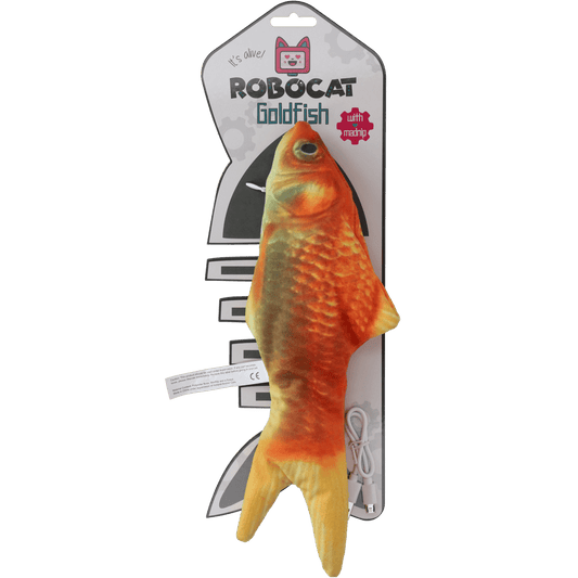 Robocat Goudvis - all for animals
