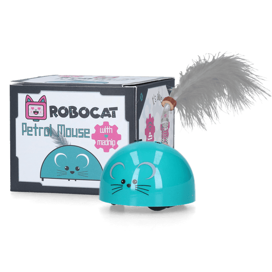 Robocat Muis Petrol - all for animals