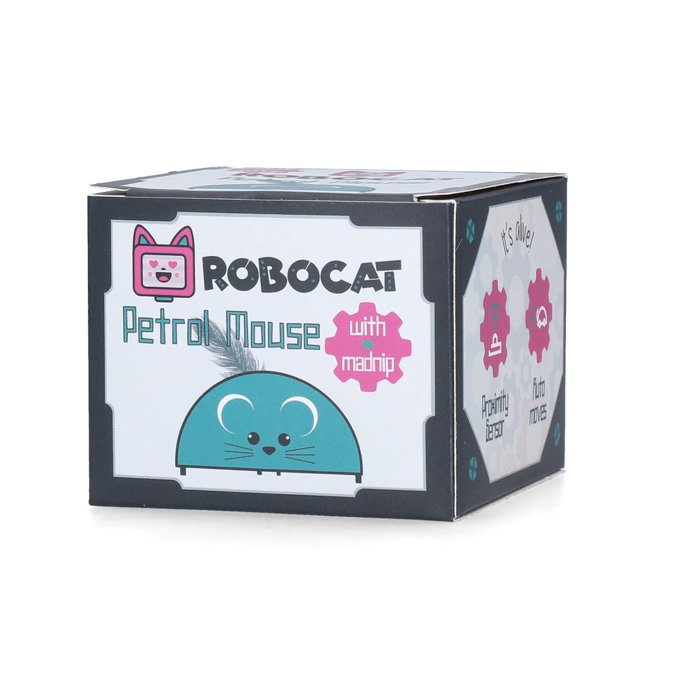 Robocat Muis Petrol - all for animals