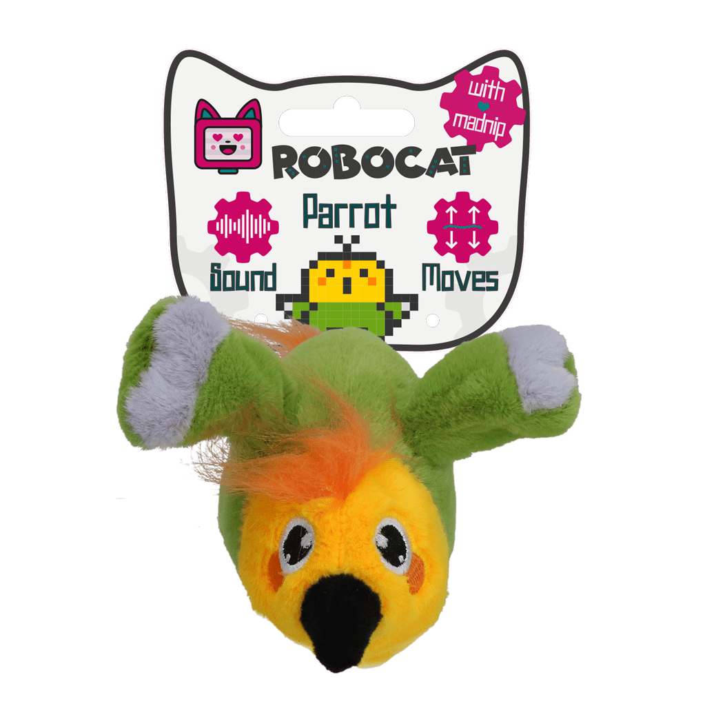 Robocat Papegaai - all for animals