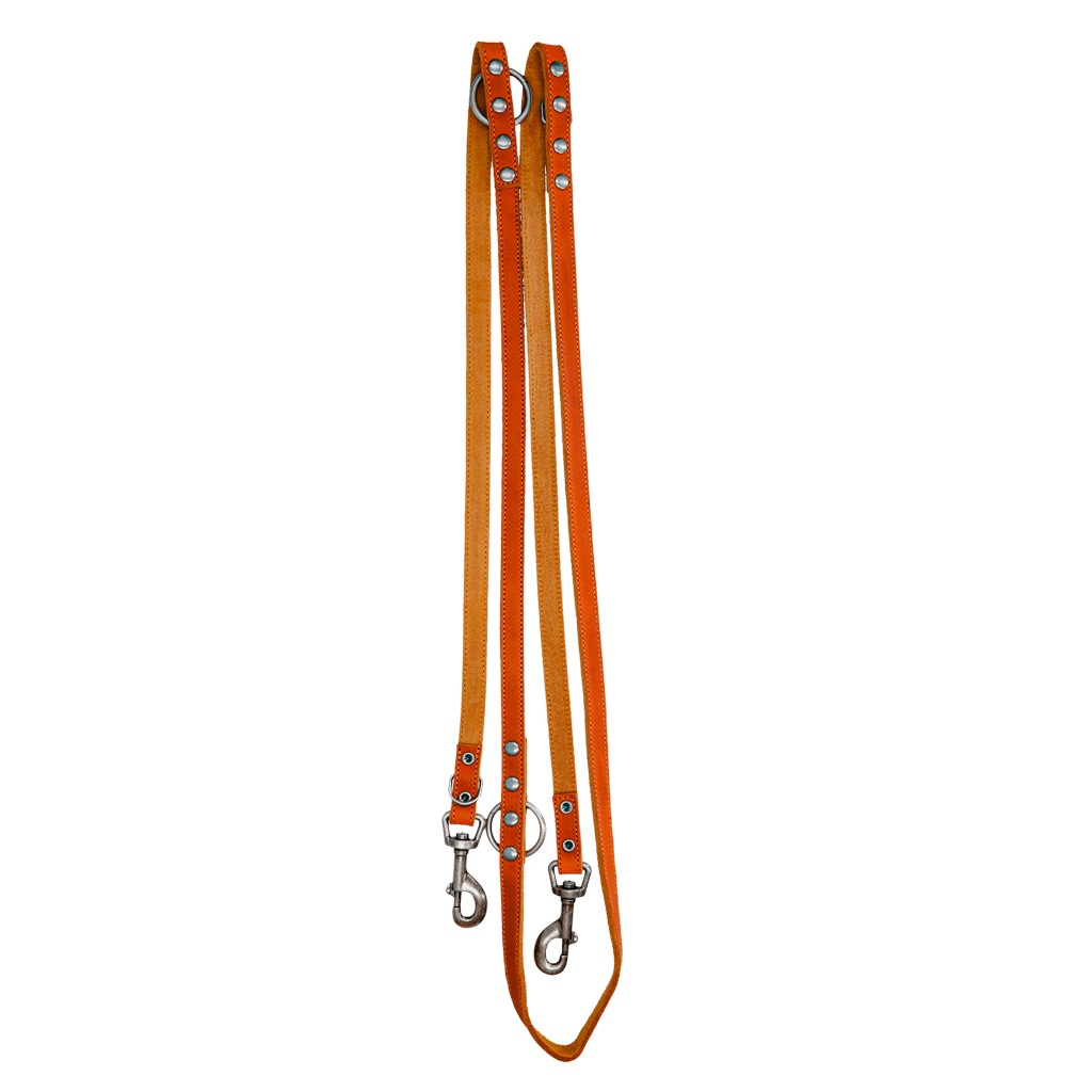 Spotted! Pro Leren Trainingslijn Cognac 2 x 250 cm - all for animals