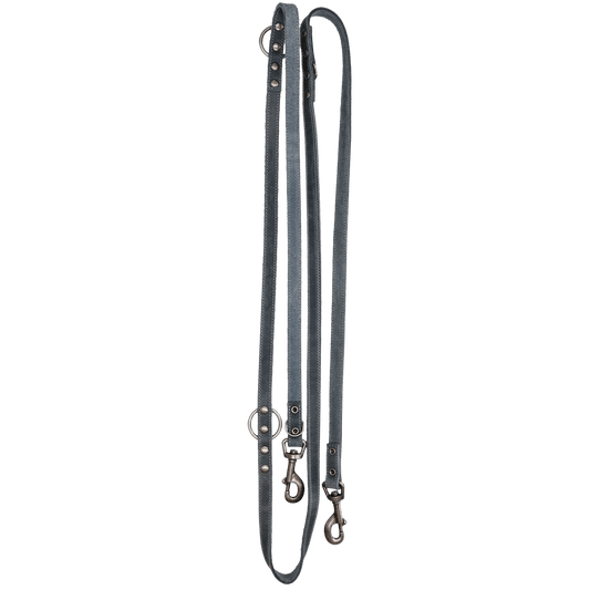 Spotted! Pro Leren Trainingslijn Grijs 1,6 x 250 cm - all for animals