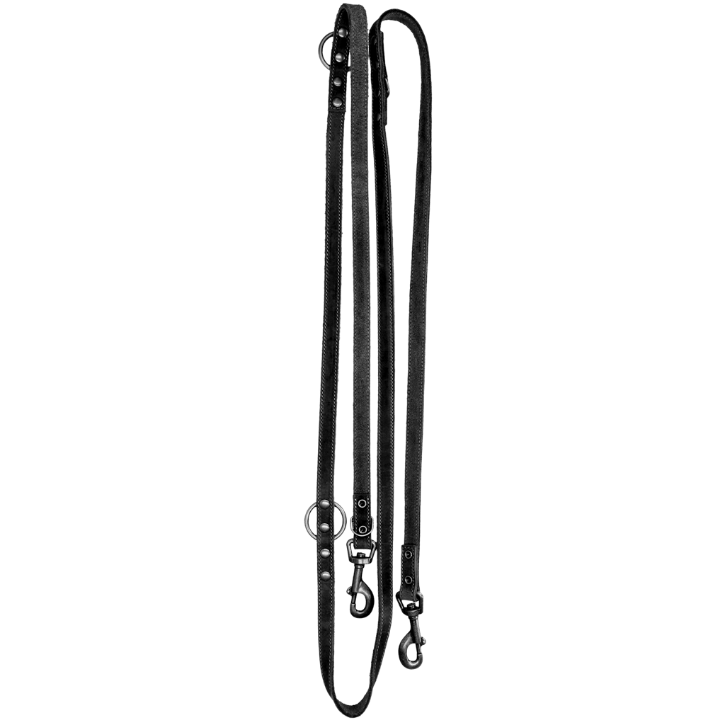 Spotted! Pro Leren Trainingslijn Zwart 1,6 x 250 cm - all for animals
