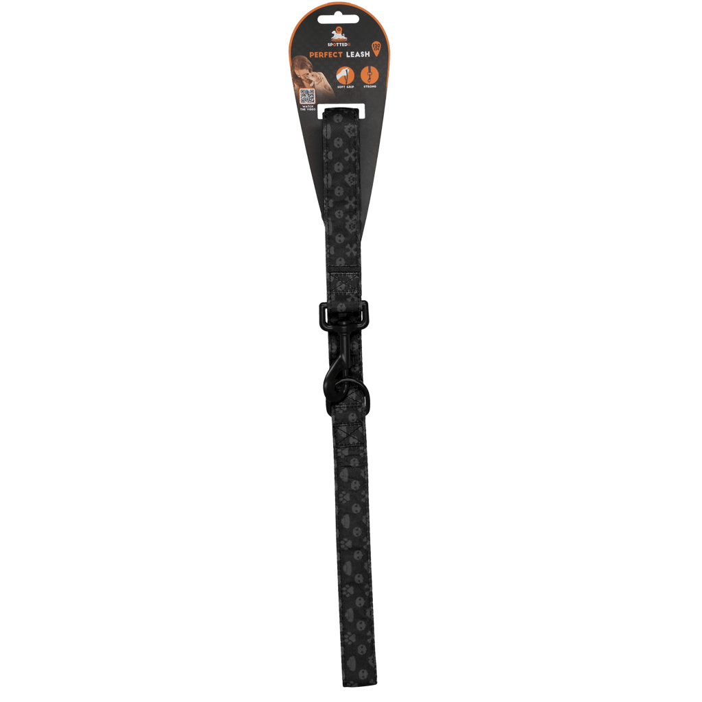 Spotted! Pro Perfect Leash 120 cm Donker Grijs - all for animals