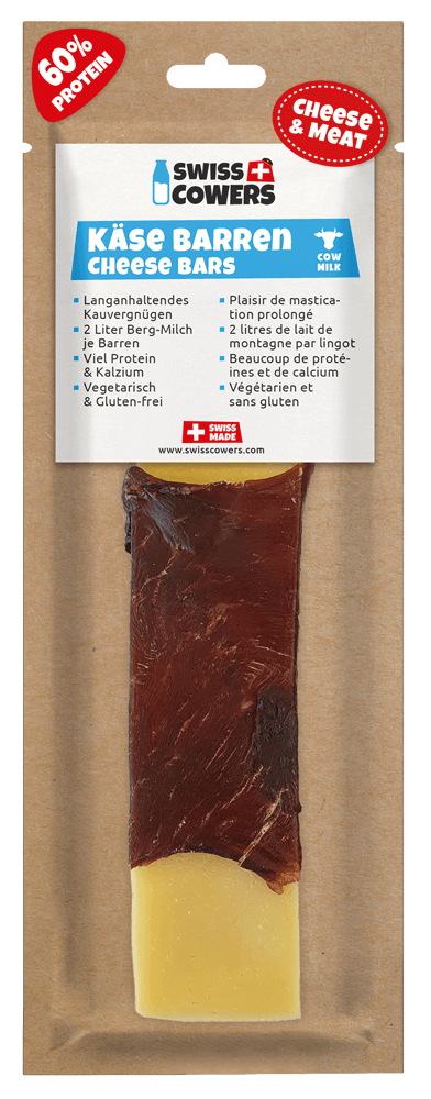 SwissCowers Cheese Bars Black Angus - all for animals
