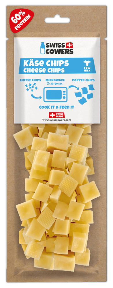 SwissCowers Cheese Chips - all for animals