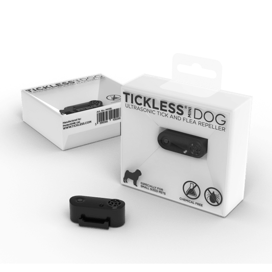 Tickless Mini Dog Oplaadbaar Zwart - all for animals