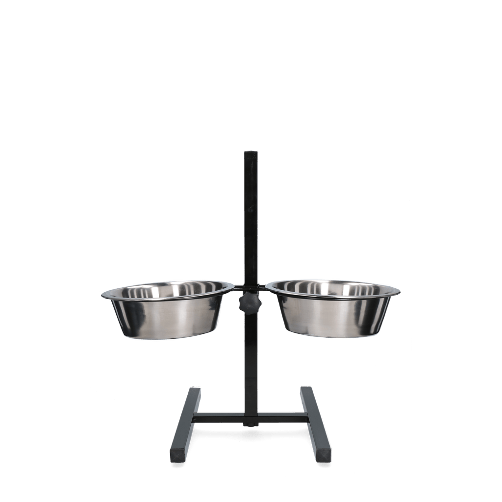 Voer en drinkbak RVS T - standaard Ø 21 cm (1,75 l) - all for animals