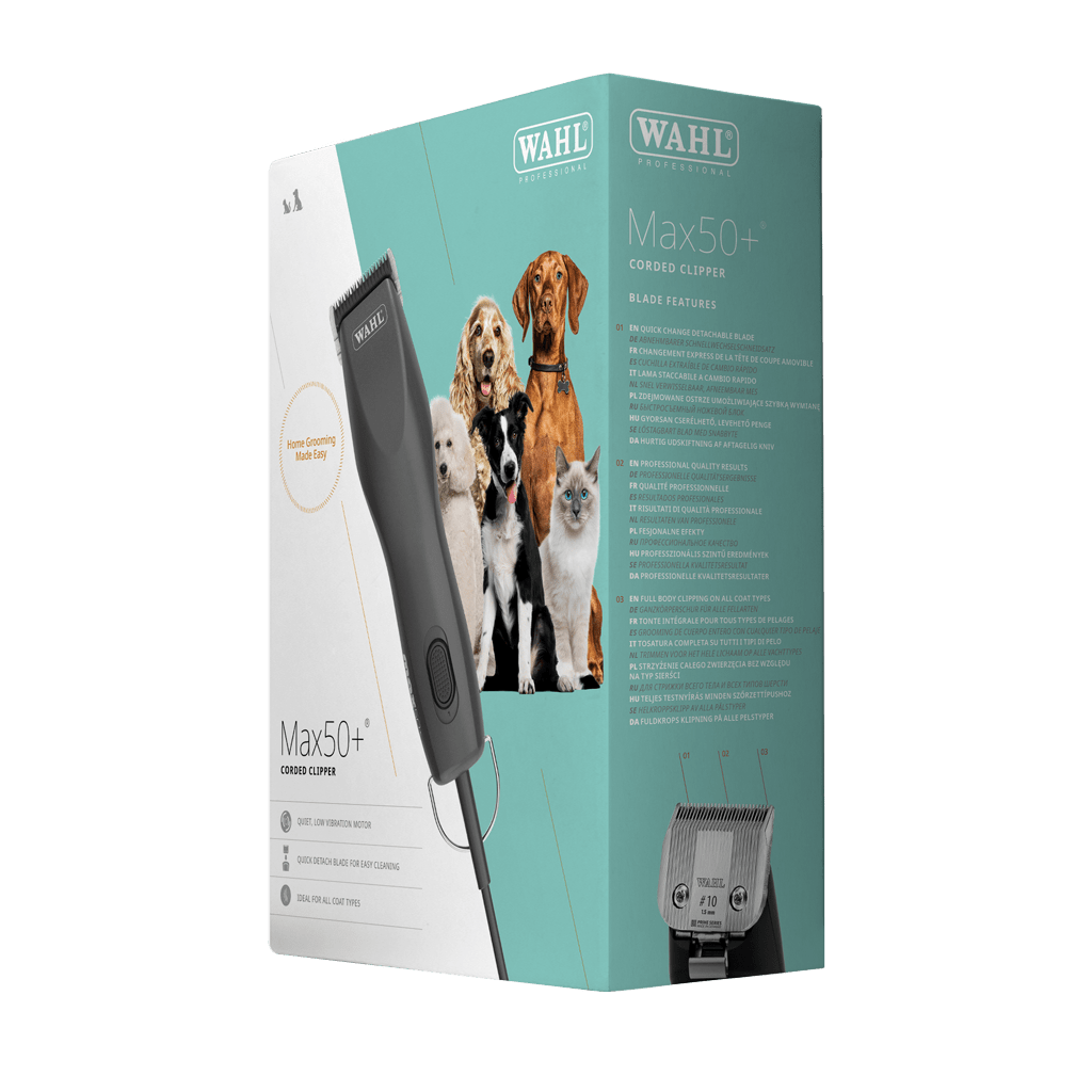 Wahl Max50+ Corded Clipper - all for animals