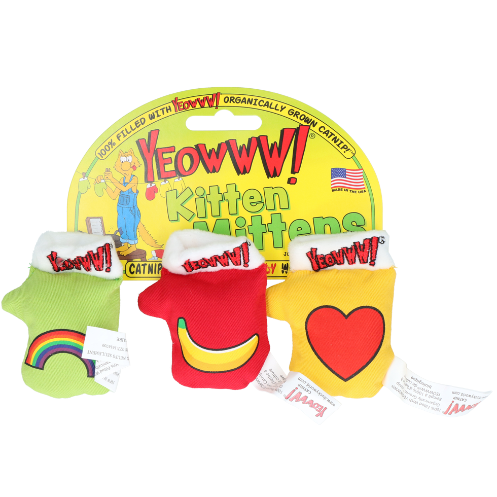 Yeowww! Kitten Mitten 3 - pack - all for animals