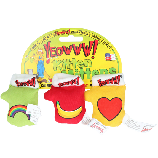 Yeowww! Kitten Mitten 3 - pack - all for animals