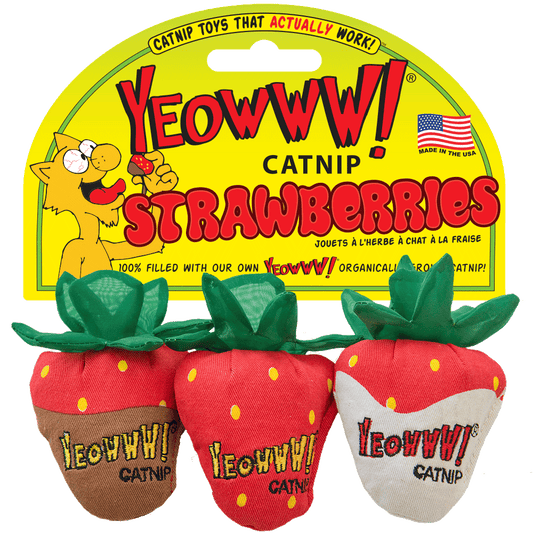 Yeowww! Strawberry 3 - pack - all for animals