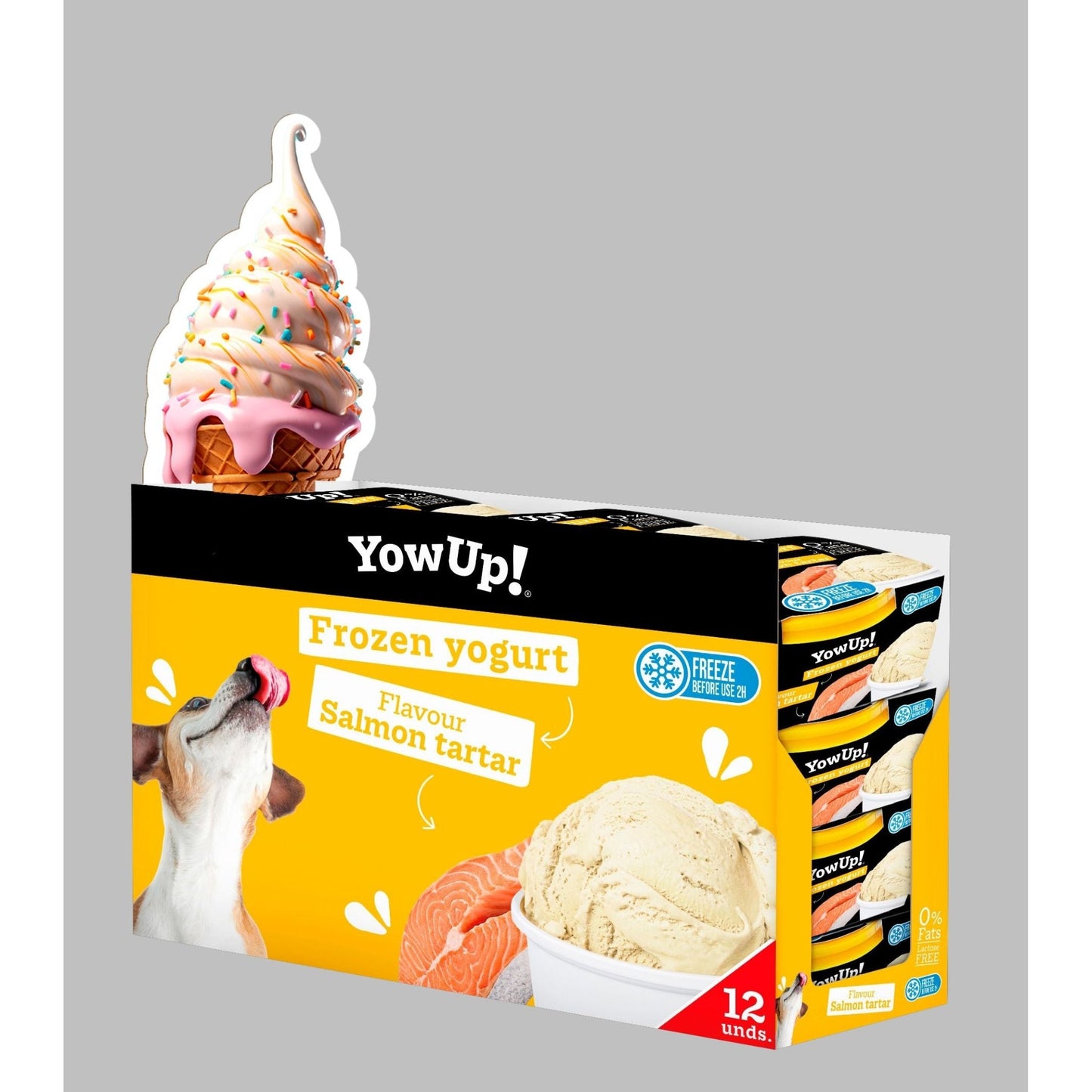 YowUp! Frozen Yoghurt Salmon Tartar - all for animals