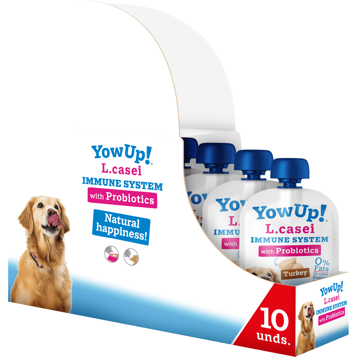 YowUp! L. Casei Immune System Turkey Hond - all for animals
