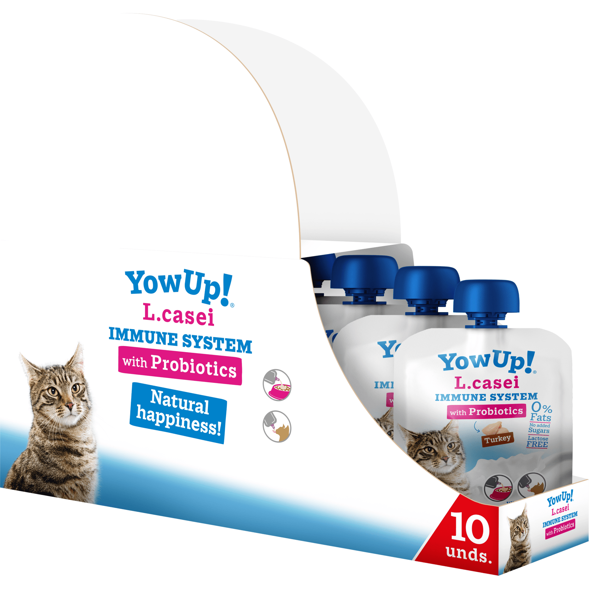 YowUp! L. Casei Immune System Turkey Kat - all for animals