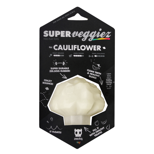 Zee.Dog Super Veggiez The Cauliflower - all for animals